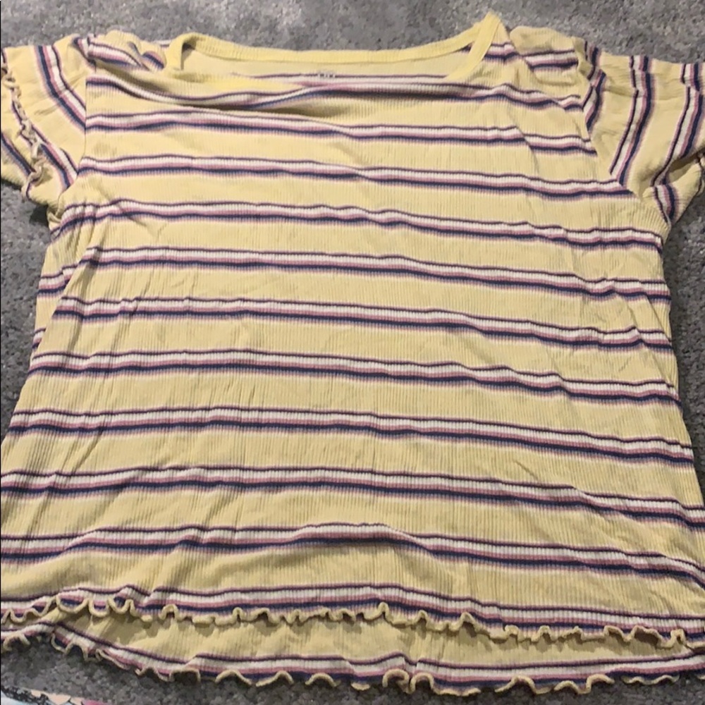 Ruffled Crop Top